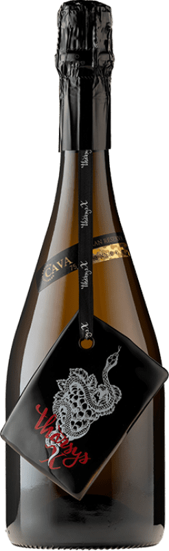 68,95 € 免费送货 | 白起泡酒 Pago de Tharsys Tharsys X Brut Nature 大储备 D.O. Cava 西班牙 Xarel·lo 瓶子 75 cl