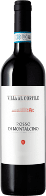 34,95 € Envio grátis | Vinho Tinto Piccini Villa al Cortile D.O.C. Rosso di Montalcino Itália Sangiovese Garrafa 75 cl