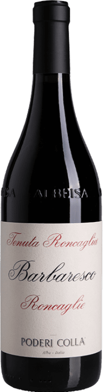 62,95 € Бесплатная доставка | Красное вино Poderi Colla Roncaglie D.O.C.G. Barbaresco Италия Nebbiolo бутылка 75 cl