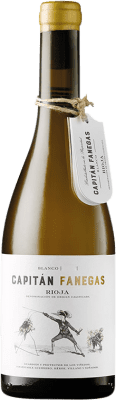 51,95 € Envío gratis | Vino Blanco Ruiz-Clavijo Capitán Fanegas D.O.Ca. Rioja España Garnacha, Viura, Malvasía 75 cl