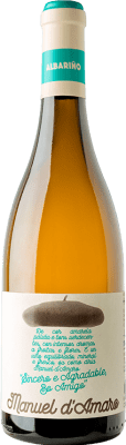 17,95 € Envío gratis | Vino blanco Señorío de Rubiós Manuel d'Amaro D.O. Rías Baixas España Albariño Botella 75 cl