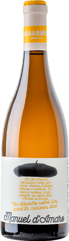25,95 € Envío gratis | Vino blanco Señorío de Rubiós Manuel d'Amaro sobre Lías D.O. Rías Baixas España Albariño Botella 75 cl