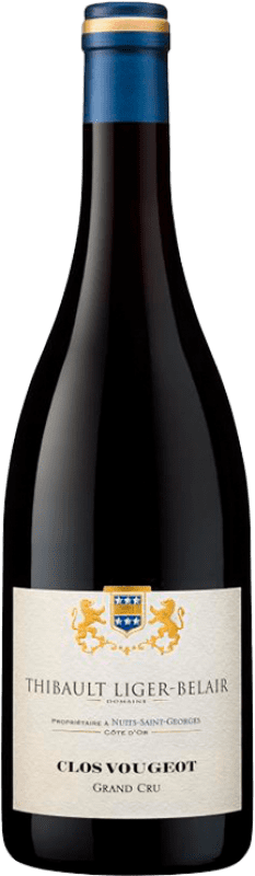 369,95 € Spedizione Gratuita | Vino rosso Thibault Liger-Belair Grand Cru A.O.C. Clos de Vougeot Francia Pinot Nero Bottiglia 75 cl