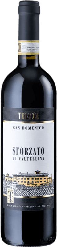 46,95 € 免费送货 | 红葡萄酒 Triacca San Domenico D.O.C.G. Sforzato di Valtellina 意大利 Nebbiolo — 内比奥罗 瓶装 75 cl