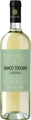 9,95 € Envio grátis | Vinho branco Valvirginio Bianco I.G.T. Toscana Itália Trebbiano, Malvasia Branca Garrafa 75 cl