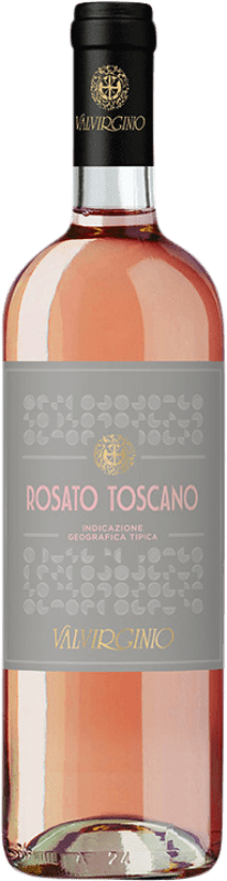 7,95 € Envoi gratuit | Vin Rosé Valvirginio I.G.T. Toscana Italie Sangiovese Bouteille 75 cl