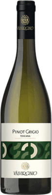 13,95 € Бесплатная доставка | Белое вино Valvirginio I.G.T. Toscana Италия Pinot Grey бутылка 75 cl