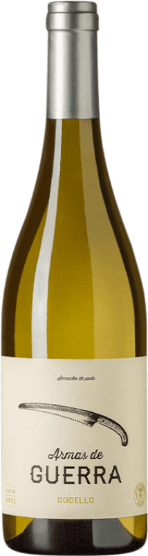 10,95 € Envío gratis | Vino blanco Guerra Armas de Guerra D.O. Bierzo España Godello Botella 75 cl