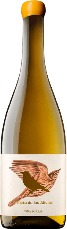 34,95 € Envío gratis | Vino blanco Viña Zorzal Señora de las Alturas Blanco D.O. Navarra Navarra España Garnacha Botella 75 cl
