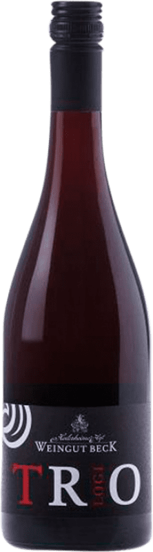 11,95 € Бесплатная доставка | Красное вино Beck Hedesheimer-Hof TRIOlogi Cuvée Q.b.A. Rheinhessen Германия Pinot Black, Portugieser, Dornfelder бутылка 75 cl