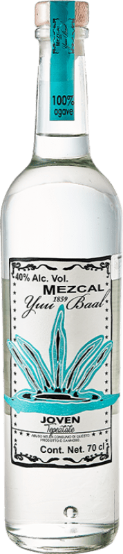 52,95 € Envio grátis | Mezcal Yuu Baal Tepeztate Jovem México Garrafa 70 cl