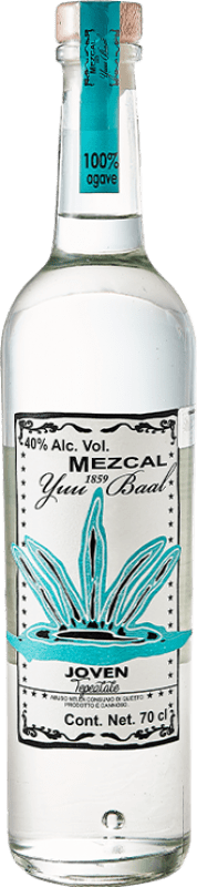 52,95 € 免费送货 | 梅斯卡尔酒 Yuu Baal Tepeztate 年轻的 墨西哥 瓶子 70 cl
