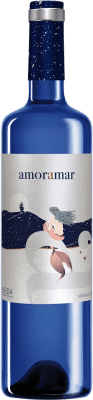 9,95 € 免费送货 | 白酒 Amoramar 半干半甜 D.O. Rueda 卡斯蒂利亚莱昂 西班牙 瓶子 75 cl