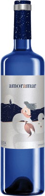 7,95 € Бесплатная доставка | Белое вино Avelino Vegas Amoramar Semiseco — Полусухое D.O. Rueda Кастилия-Леон Испания 75 cl