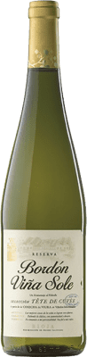 22,95 € Бесплатная доставка | Белое вино Bodegas Franco Españolas Bordón Viña Sole Tête de Cuvée D.O.Ca. Rioja Ла-Риоха Испания бутылка 75 cl