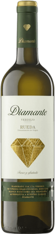 7,95 € Envoi gratuit | Vin blanc Bodegas Franco Españolas Diamante D.O. Rueda Castille et Leon Espagne Verdejo Bouteille 75 cl