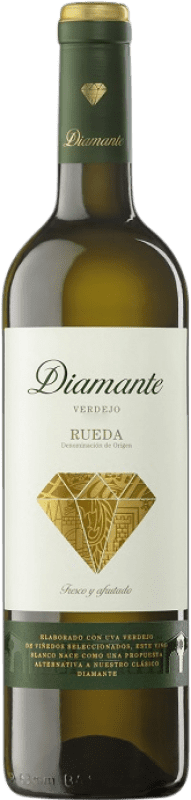 5,95 € Kostenloser Versand | Weißwein Bodegas Franco Españolas Diamante D.O. Rueda Kastilien und León Spanien Verdejo 75 cl