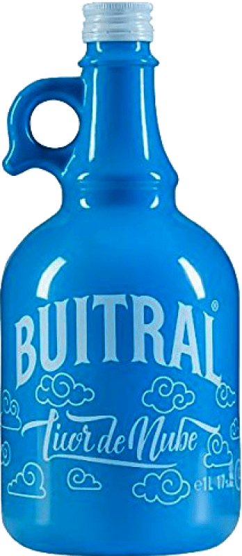 11,95 € Envío gratis | Crema de Licor Buitral México 1 L Nube — Algodón de Azúcar