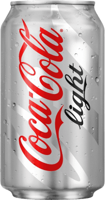 2,95 € Envio grátis | Refrescos e Mixers Coca-Cola Light Espanha Lata 33 cl