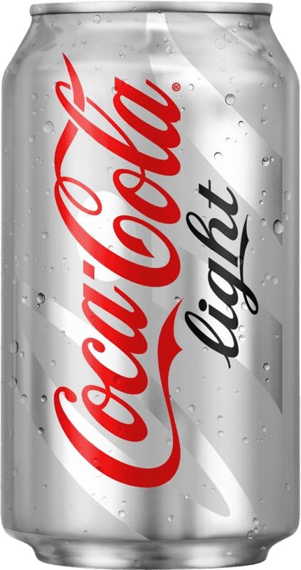 0,95 € Spedizione Gratuita | Bibite e Mixer Coca-Cola Light Spagna Lattina 33 cl