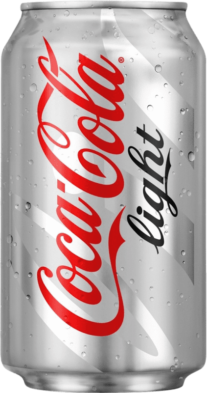 2,95 € Free Shipping | Soft Drinks & Mixers Coca-Cola Light Spain Can 33 cl