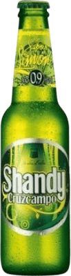 3,95 € 送料無料 | 6個入りボックス ビール Cruzcampo Shandy スペイン 小瓶 25 cl Limón — レモン