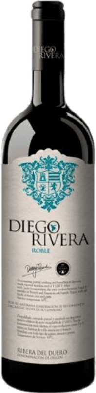 8,95 € 送料無料 | 赤ワイン Diego Rivera オーク D.O. Ribera del Duero カスティーリャ・イ・レオン スペイン ボトル 75 cl