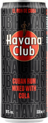 4,95 € Envío gratis | Refrescos y Mixers Havana Club Ron Cola Cuba Lata 33 cl
