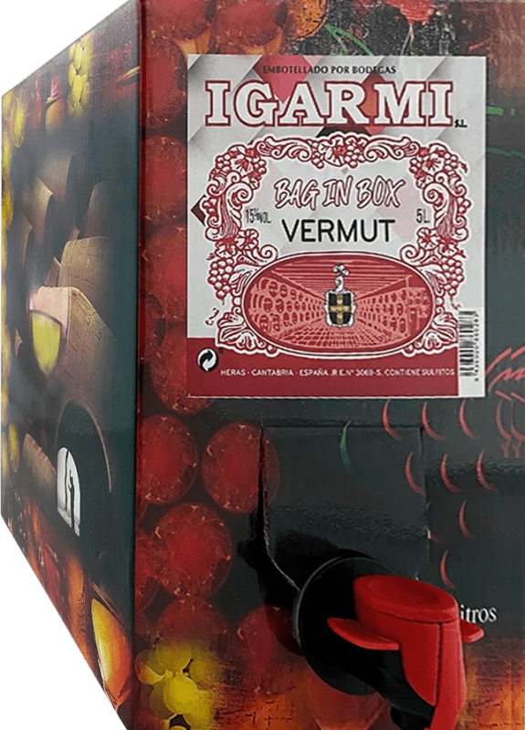 124,95 € Spedizione Gratuita | Vermut Igarmi Spagna Bag in Box 15 L