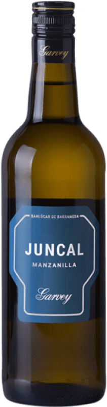 6,95 € Envio grátis | Vinho Generoso Fortificado Juncal D.O. Manzanilla-Sanlúcar de Barrameda Espanha Garrafa 75 cl