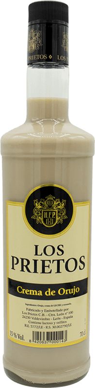 9,95 € Spedizione Gratuita | Crema di Liquore Los Prietos Castilla y León Spagna Bottiglia 70 cl