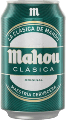 1,95 € Free Shipping | Beer Mahou Clásica Spain Can 33 cl