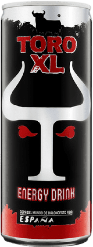 1,95 € Free Shipping | Soft Drinks & Mixers Osborne Toro XL Bebida Energética Spain Can 25 cl