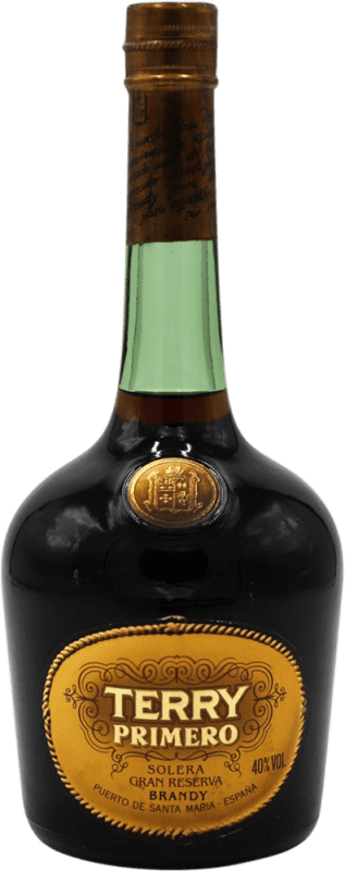 41,95 € Envio grátis | Brandy Conhaque Terry Primero Espanha Garrafa 70 cl