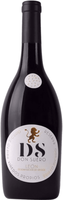 16,95 € Бесплатная доставка | Красное вино Vile Vinos de León Don Suero Резерва Кастилия-Леон Испания Prieto Picudo 75 cl
