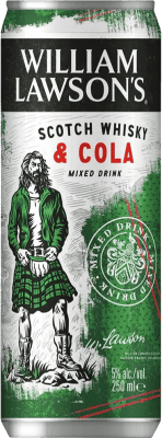 3,95 € Free Shipping | Soft Drinks & Mixers William Lawson's Cola United Kingdom Can 25 cl