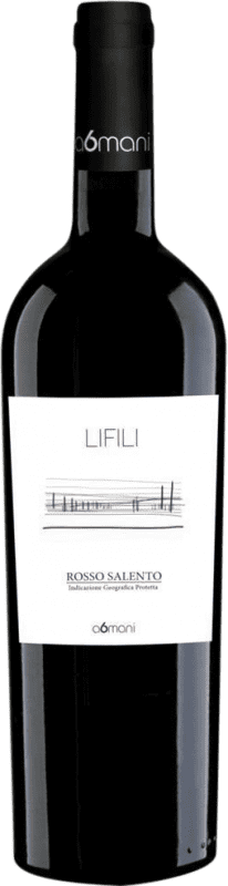 8,95 € Spedizione Gratuita | Vino rosso a6mani Lifili Rosso I.G.T. Salento Italia Sangiovese, Malvasia Nera, Aglianico Bottiglia 75 cl