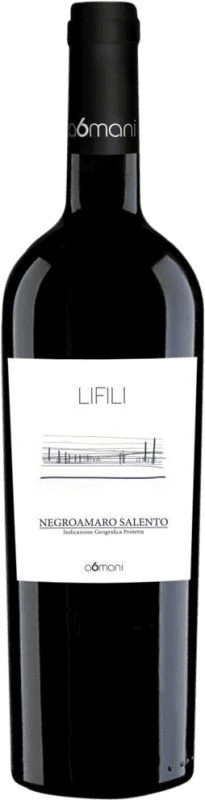7,95 € Envio grátis | Vinho Tinto a6mani Lifili I.G.T. Salento Itália Negroamaro 75 cl