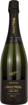 36,95 € 免费送货 | 白起泡酒 Abate Nero Brut — 起泡酒 干型 D.O.C. Trento 特伦蒂诺 意大利 Prosecco — 普罗塞克 75 cl