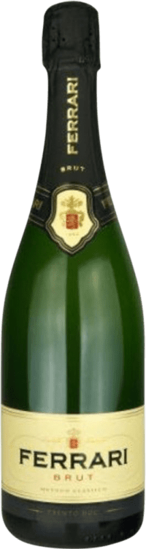 36,95 € Envío gratis | Espumoso blanco Abate Nero Brut D.O.C. Trento Trentino Italia Prosecco Botella 75 cl