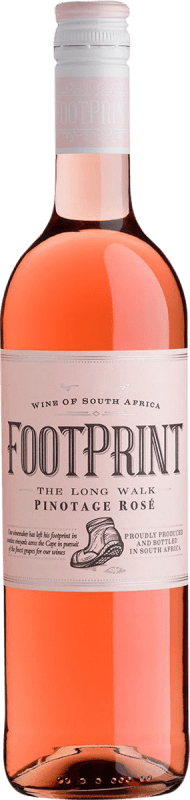 9,95 € 免费送货 | 玫瑰酒 African Pride Footprint Rosé W.O. Western Cape Western Cape South Coast 南非 Muscat of Alexandria, Pinotage 瓶子 75 cl