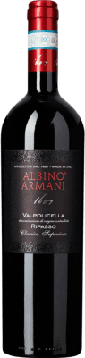 25,95 € 免费送货 | 红酒 Albino Armani Classico D.O.C. Valpolicella Ripasso Venecia 意大利 Corvina, Rondinella, Corvinone 瓶子 75 cl