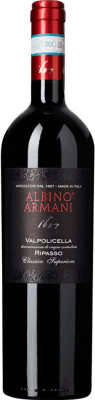 24,95 € Free Shipping | Red Wine Albino Armani Classic D.O.C. Valpolicella Ripasso Venecia Italy Corvina, Rondinella, Corvinone Bottle 75 cl