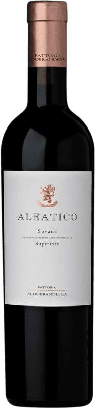 25,95 € Envoi gratuit | Vin Fortifié Aldobrandesca Supérieur D.O.C. Sovana Toscane Italie Aleático Bouteille Medium 50 cl