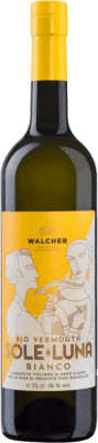 21,95 € Envio grátis | Vermute Alfons Walcher Sole Luna Bianco Trentino Itália Garrafa 75 cl