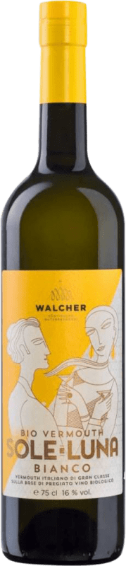 21,95 € Бесплатная доставка | Вермут Alfons Walcher Sole Luna Bianco Трентино Италия бутылка 75 cl