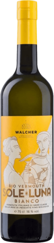 21,95 € Envio grátis | Vermute Alfons Walcher Sole Luna Bianco Trentino Itália Garrafa 75 cl