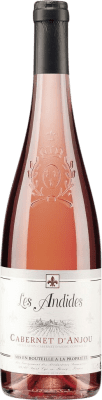 10,95 € Envío gratis | Vino Rosado Alliance Loire Les Andides Semiseco Rosé — Rosado A.O.C. Anjou Francia Cabernet Franc 75 cl