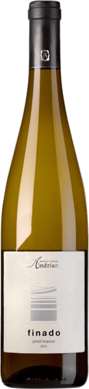 13,95 € Kostenloser Versand | Weißwein Cantina Andrian Finado D.O.C. Trentino Trentino Italien Weißburgunder Flasche 75 cl