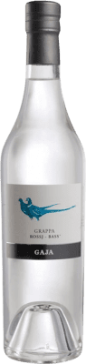 58,95 € Free Shipping | Grappa Gaja Rossj Bass Piemonte Italy Chardonnay Medium Bottle 50 cl